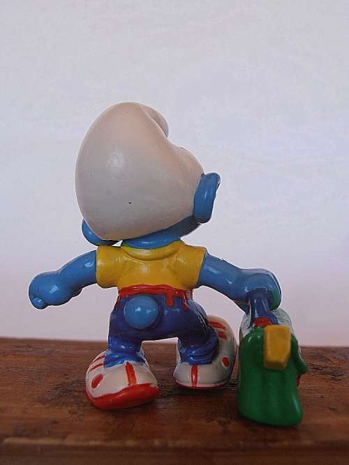 20426 Schoolboy Smurf, Vintage Smurfs figure, Shipping will only be charged once!