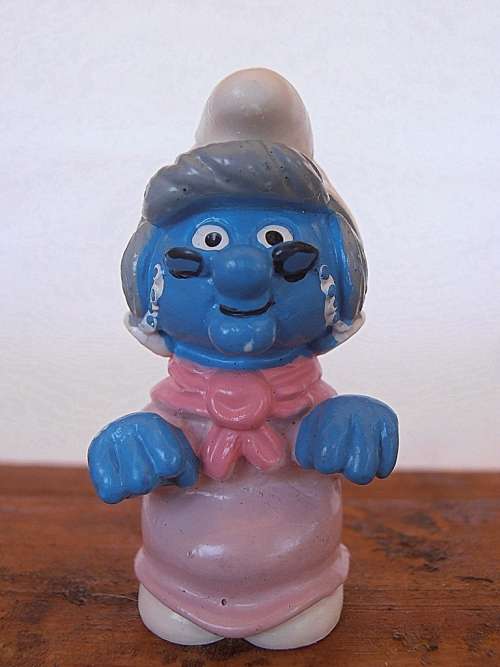 20408 Nanny Smurf, Vintage Smurfs figure, Shipping will only be charged once!