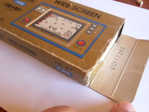 NINTENDO FIRE Wide Screen, 1981 Game & Watch, FANTASTIC CONDITION!!