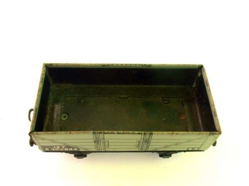 Vintage metal Hornby Meccano wagon, OO scale, runs on HO tracks, shipping will only be charged once!