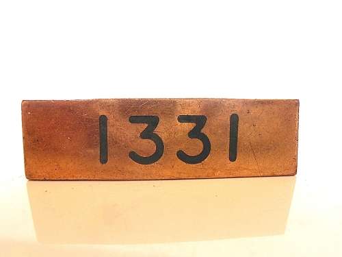 Vintage SAR/SAS metal number badges, 212, 789, 1113, 1331, shipping will only be charged once!