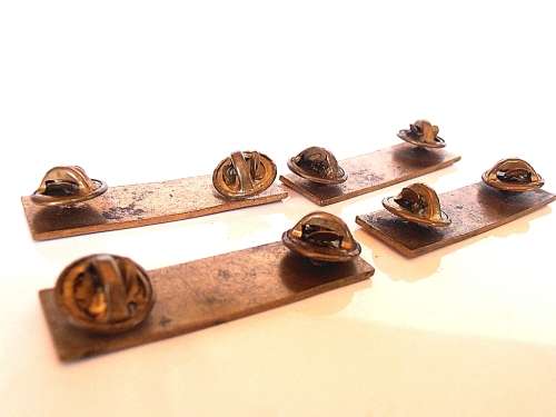 Vintage SAR/SAS metal number badges, 212, 789, 1113, 1331, shipping will only be charged once!