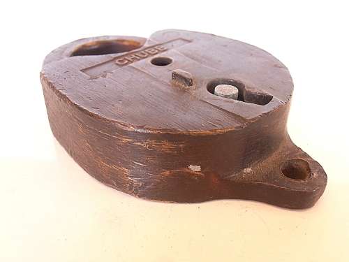 Vintage SAR/SAS Chubb lock with key, working, shipping will only be charged once!
