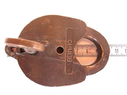 Vintage SAR/SAS Chubb lock with key, working, shipping will only be charged once!