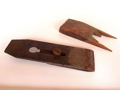 Large vintage wooden plane, John Bull cast steel, Sheffield