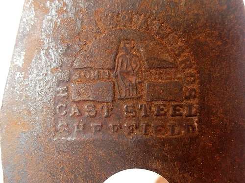 Large vintage wooden plane, John Bull cast steel, Sheffield