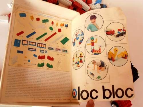 Vintage Kawada Designacar loc bloc set w. box + instructions, Shipping will only be charged once!