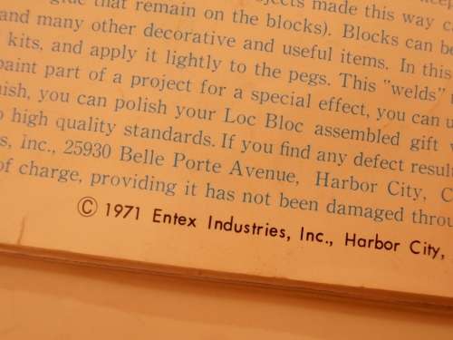 Vintage Kawada Designacar loc bloc set w. box + instructions, Shipping will only be charged once!