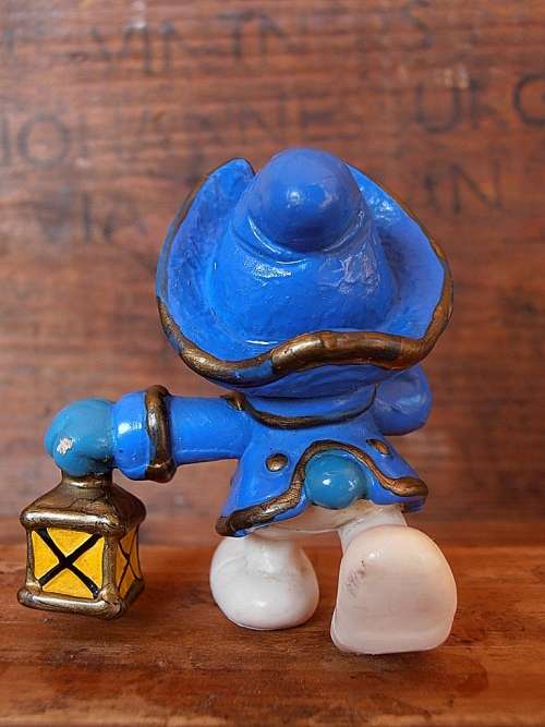 20501 Paul Revere Historical Smurf, Vintage Smurfs figure, Shipping will only be charged once!