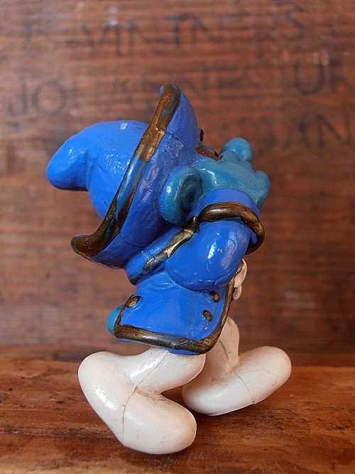20501 Paul Revere Historical Smurf, Vintage Smurfs figure, Shipping will only be charged once!