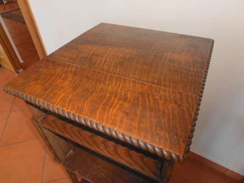 Antique Victorian revolving bookcase, bookshelf