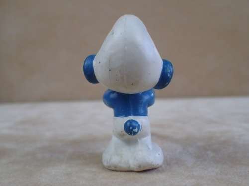 20095 Oboist Smurf, vintage Smurfs figure. Shipping will only be charged once!
