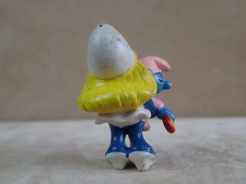 20192 Smurfette with Baby Smurf, vintage Smurfs figure. Shipping will only be charged once!