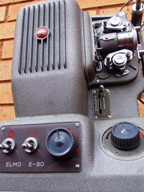 Elmo E-80 8mm Projector, great condition, WENDYHOUSE-MANIA!