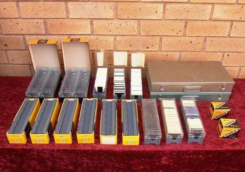 Vintage slide frames, boxes, carrying cases, WENDYHOUSE-MANIA!