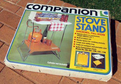 Companion stove stand model no. 208, never used, new condition! WENDYHOUSE-MANIA!