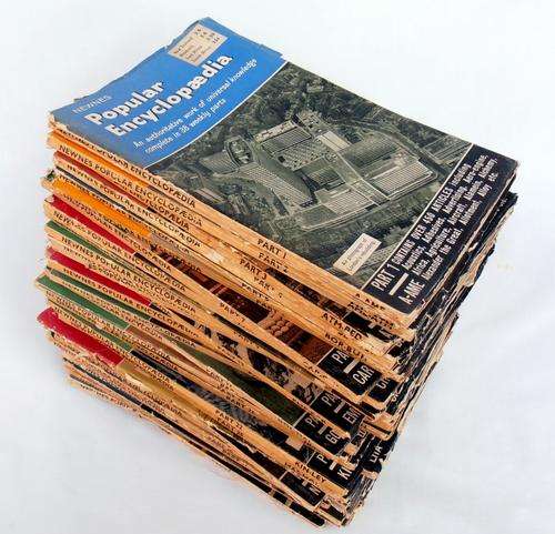 38 Newnes Popular Encyclopedia from 1963, complete set, winning bid takes the lot! WENDYHOUSE-MANIA!