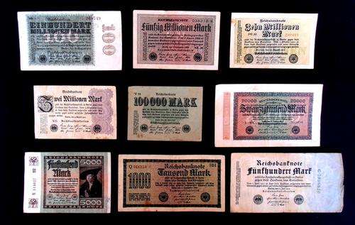 Weimar Republic/Germany/Third Reich inflation money 1922-1923, Reichsmark! WENDYHOUSE-MANIA!