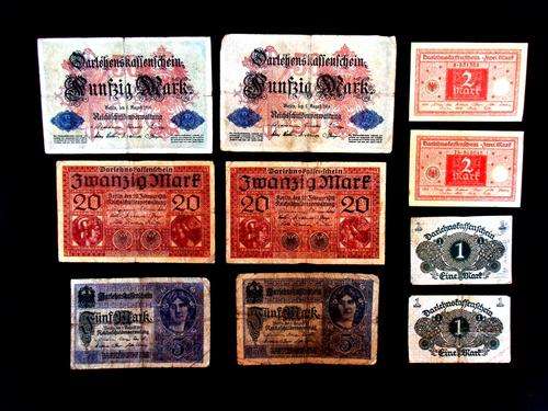Weimar Republic/Germany/Third Reich Darlehnskassenschein 1914-1920, Reichsmark! WENDYHOUSE-MANIA!