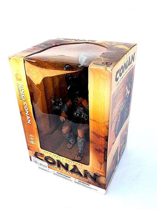 CONAN figure - The hour of the Dragon by McFarlane Toys, King Conan of Aquilonia, sealed!