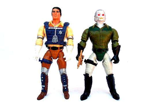 Vintage MARSHALL BRAVESTARR figures, TEX HEX and MARSHALL BRAVESTARR, Filmation 1986