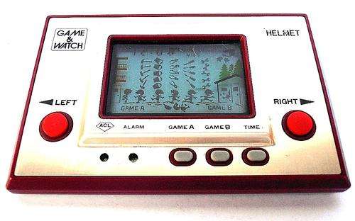 NINTENDO HELMET, 1981 Game & Watch, FREE SHIPPING!