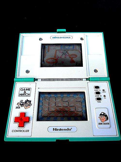 NINTENDO BOMB SWEEPER, 1987 Game & Watch, FREE SHIPPING!