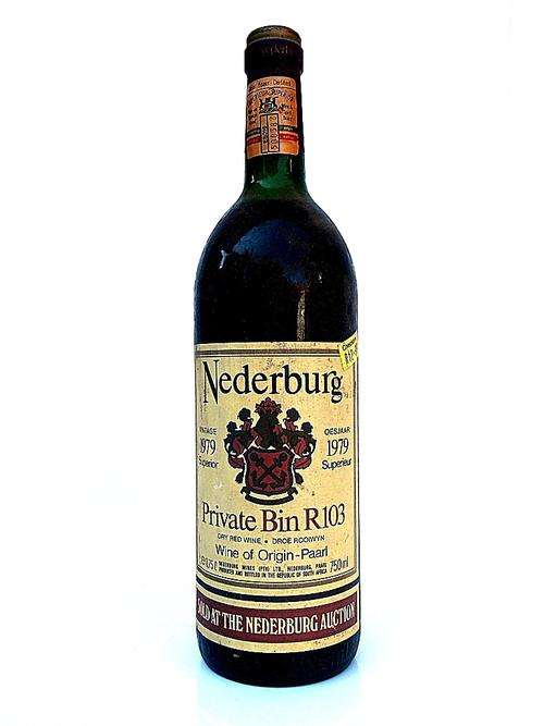 1979 NEDERBURG Private Bin R103