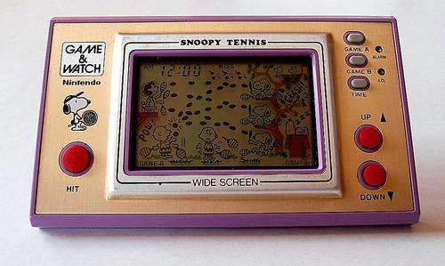 NINTENDO SNOOPY TENNIS, 1982 Game & Watch, FREE SHIPPING!
