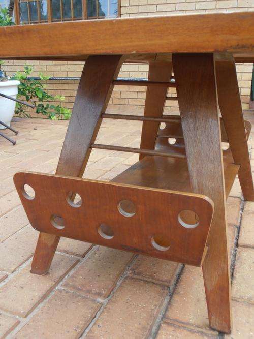 1950's/60's chic wooden coffee table, occasional table