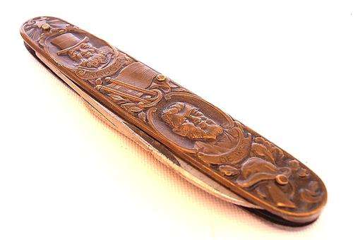 Kruger & De Wet pocket knife, Henry Boker Solingen, Eendracht Maakt Macht