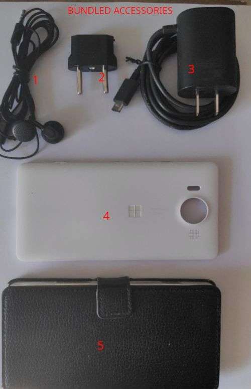 Original AT&T Ver. Nokia Microsoft Lumia 950 RM-1105 4G LTE Snapdragon 808 3+32GB mem +  accessories