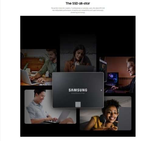 SAMSUNG 870 EVO SATA III SSD 1TB 2.5 Internal Solid State Hard Drive, Upgrade PC or Laptop Memory