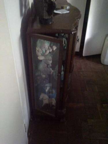 Antique Imbuia Radiogram Showcase Ball and Claw