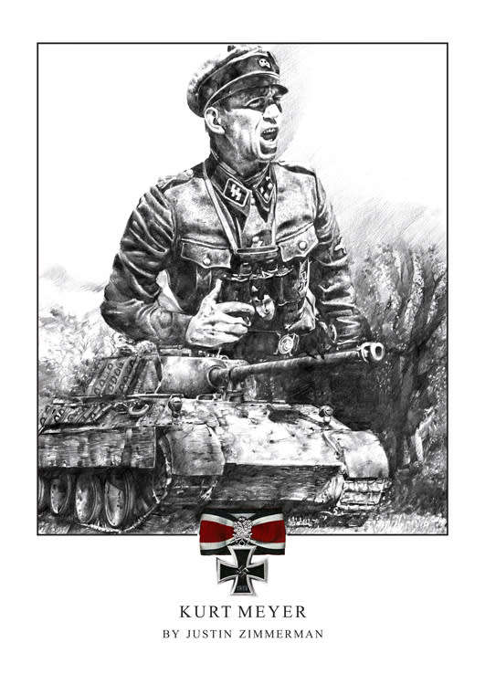 Kurt Meyer - A3 Fine Art Print