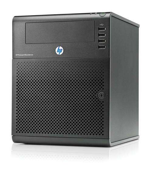 HP ProLiant MicroServer 704941-001 Ultra Micro Tower Server - 1 x AMD Turion II Neo N54L 2.2GHz