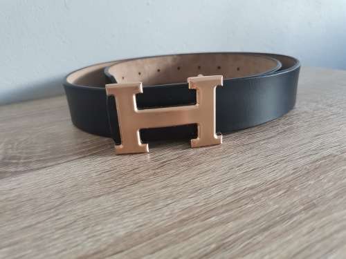 Black Hermes Belt