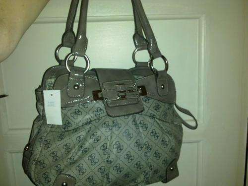 Stunning Ladies Grey Handbag - Medium to Large size