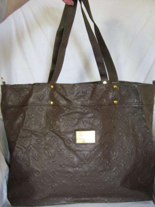 LV Chocolate Brown Beach Bag - Extra Large