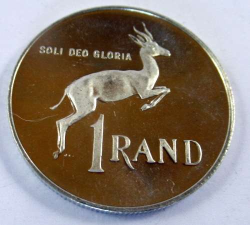 South Africa, One Rand, 1978