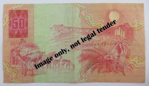 South Africa, Fifty Rand AB series