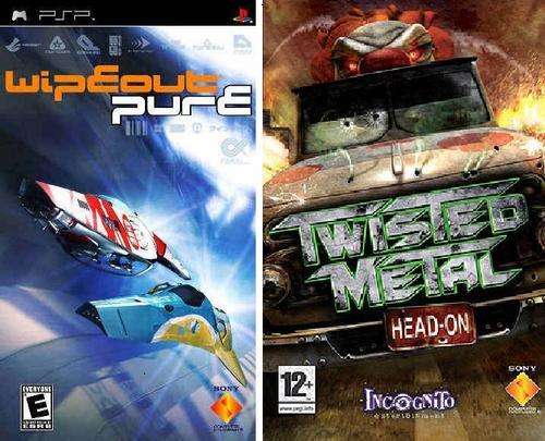 ORIGINAL PSP GAMES X 2
