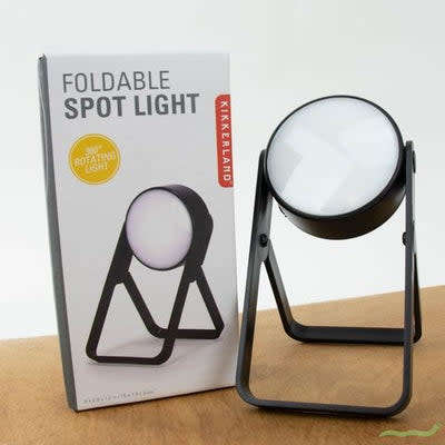 360° spotlight desk lamp. (Takes AAA batteries)