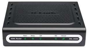 D-Link DSL-2500U 1-port ADSL Modem Router