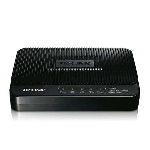 TP Link ADSL2+ Ethernet USB Modem Router