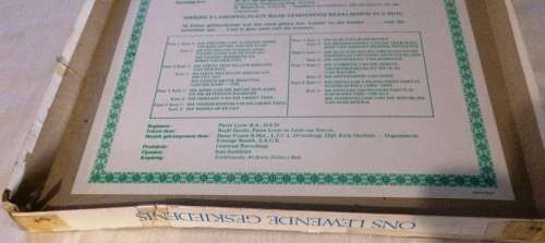 Ons Lewende Geskiedenis 8 Langspeel Plate van Historiese Waarde