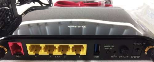 D-Link Wireless N300 ADSL2+3G USB Modem Router Like New Bargain! Model DSL-2750U