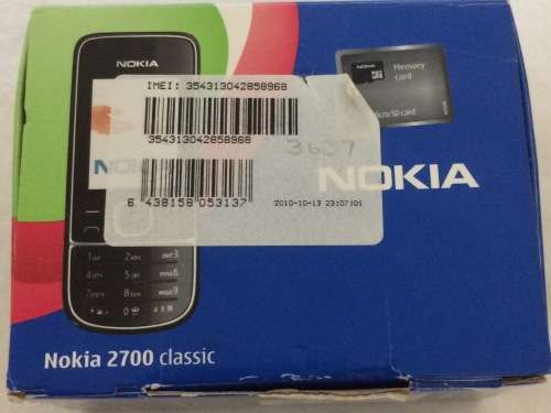 Nokia 2700 Classic Cellphone in Great Condition!