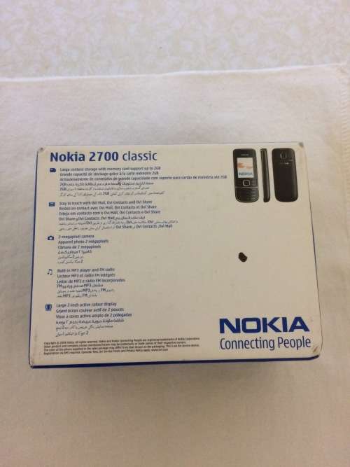 Nokia 2700 Classic Cellphone in Great Condition!