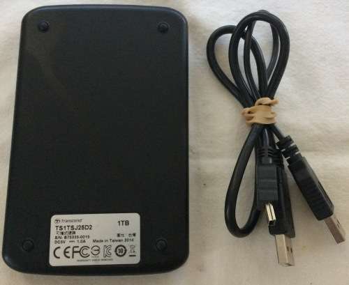Transcend 1TB External Portable Hard Drive